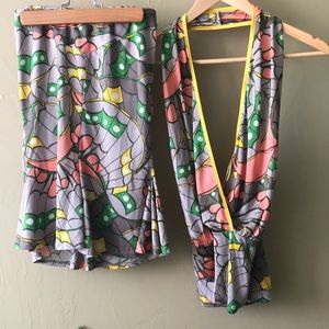 Marciano top and skirt